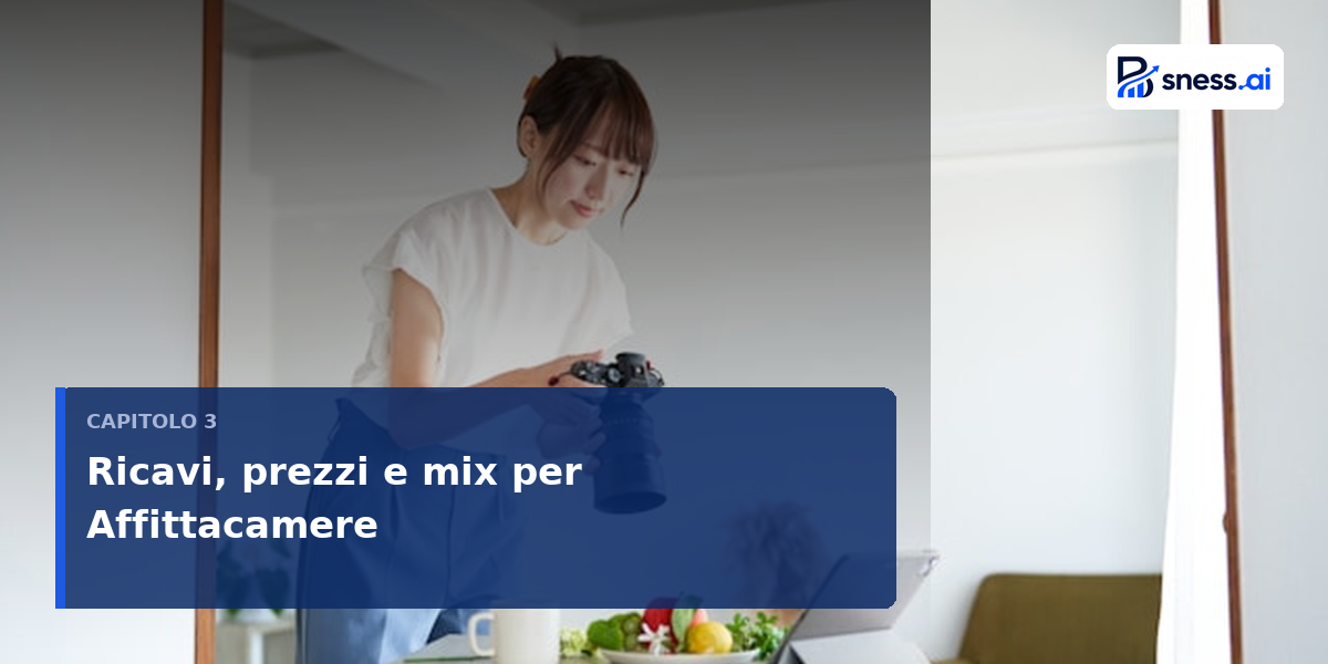 Affittacamere — Come fare il business plan per un Affittacamere con l'intelligenza artificiale